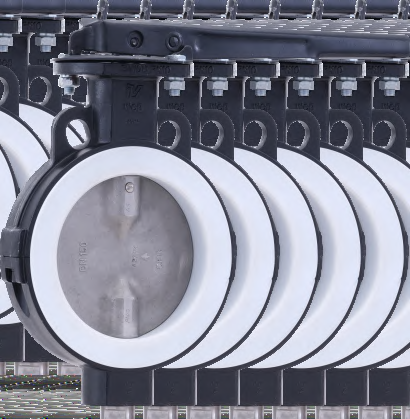 Bonded Seat Butterfly Valve
